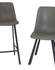 Faro - Green Faux Leather Dining Chair