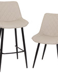 Finley - Taupe Faux Leather Dining Chair