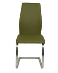 Jason - Green Faux Leather Dining Chair