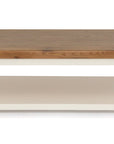 Milena - Cream & Oak Coffee Table