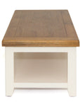 Milena - Cream & Oak Coffee Table