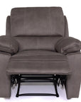 Milan - Grey Manual Recliner