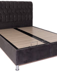 Morton - Grey 5ft King Bedframe