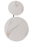 Nixon - White Pura Stone Coffee Tables