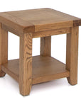 Odeon Oak Lamp Table