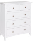 Roberto White 2 over 3 Tall Chest