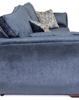 Serenity - Blue Fabric 4 Seater