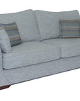 Serenity Grey Fabric 3 Seater Sofa