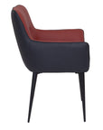 Stuart - Red Faux Leather Dining Chair