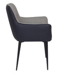 Stuart - Grey Faux Leather Dining Chair