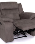Yvette - Grey Manual Recliner