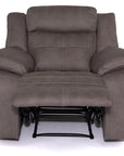 Yvette - Grey Manual Recliner