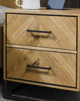 Dresden - 2 Drawer Bedside Locker