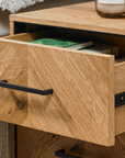 Dresden - 2 Drawer Bedside Locker