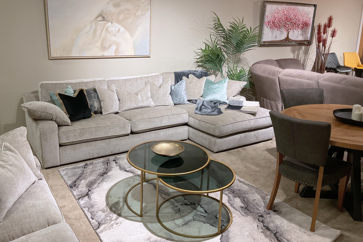 Harriet - Chaise RHF Corner Suite