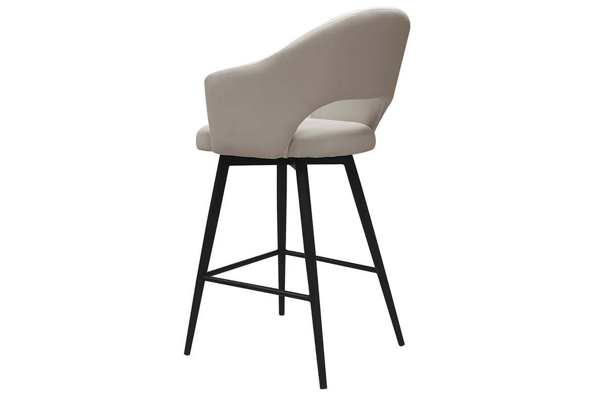 Walden - Faux Leather Swivel Barstool