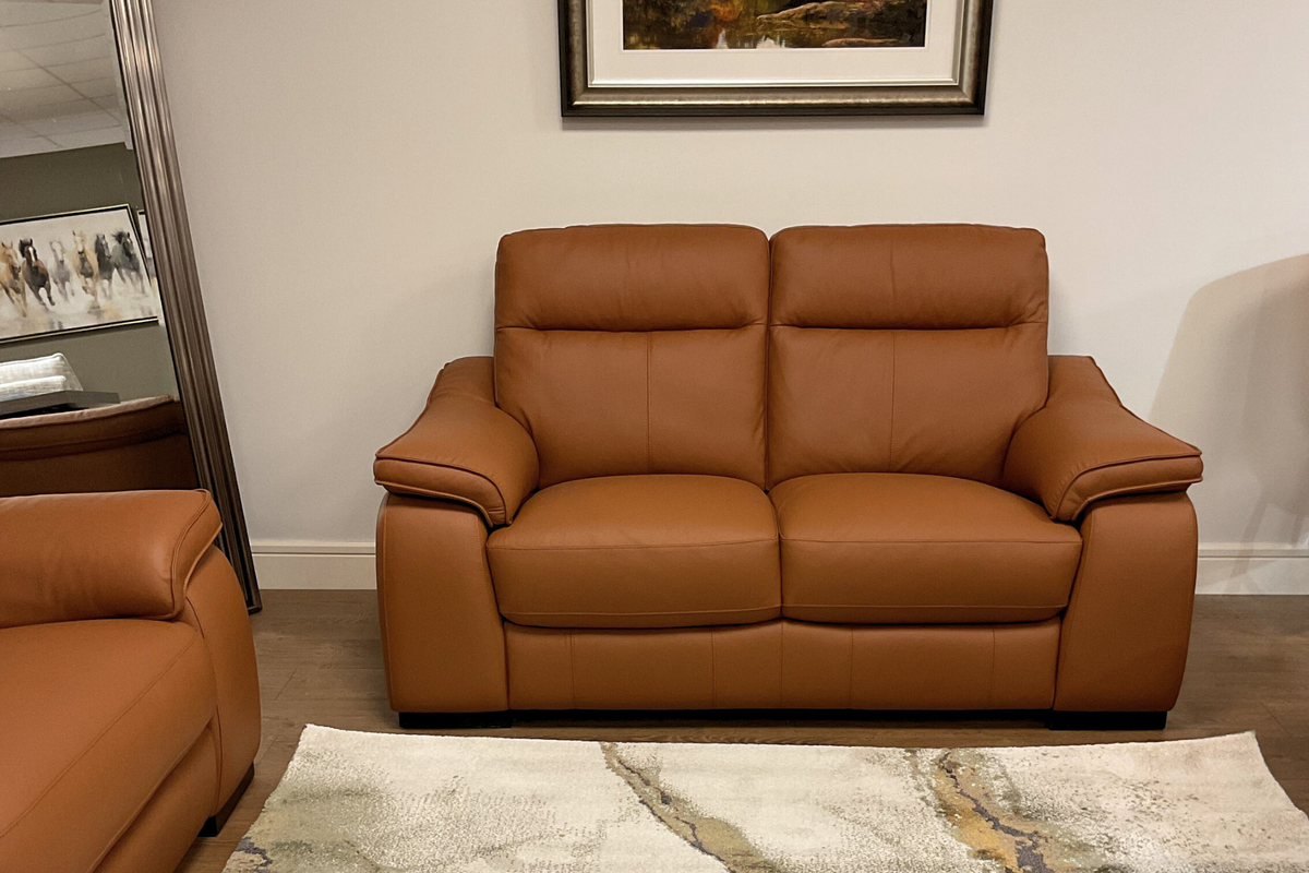 Heath - Leather 2 Seater