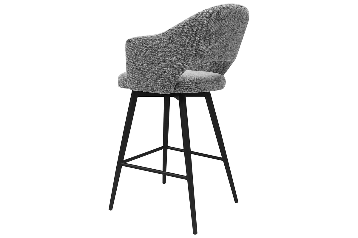 Walden - Grey Swivel Barstool