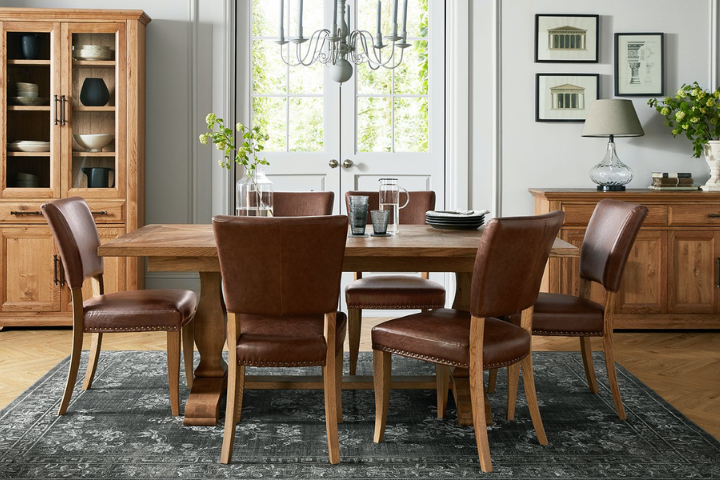 Mannheim - Tan Faux Leather Dining Chair
