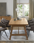 Walden - Brown Boucle Dining Chair