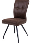 Juno - Brown Fabric Dining Chair