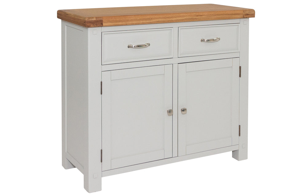 Bandon Grey And Oak 2 Door 2 Drawer Sideboard