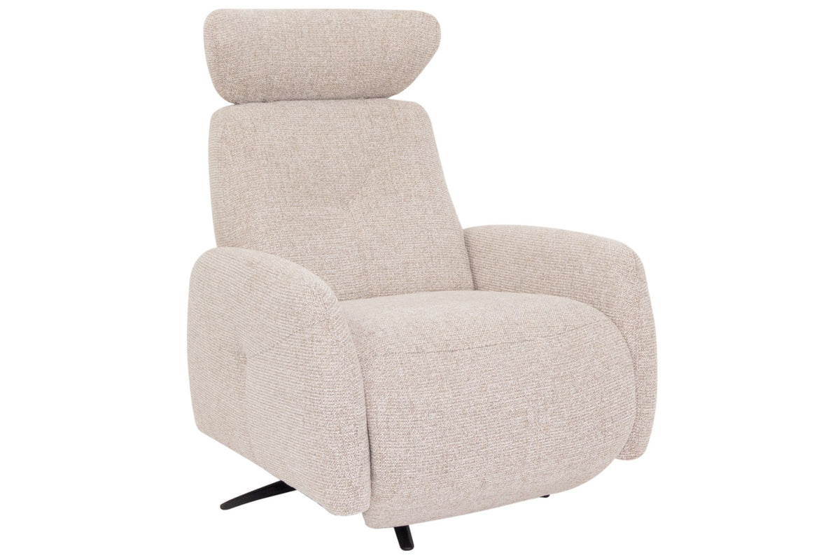Calla Fabric push back Manual Recliner