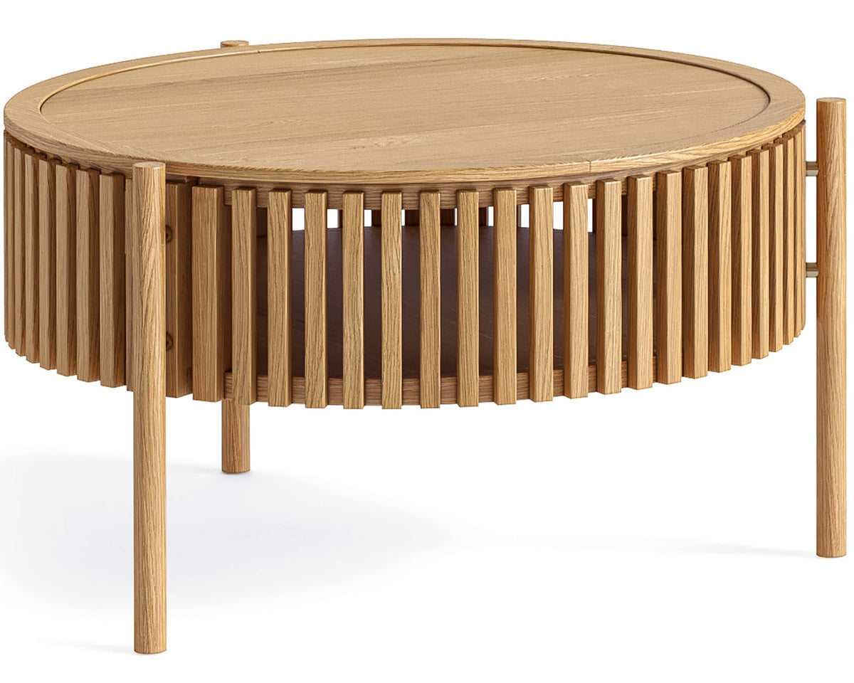 Carna Story round Coffee Table with 3 legs