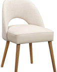 Clarkson fabric and faux leather Dining Chair