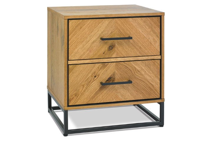 Dresden 2 Drawer Bedside Locker