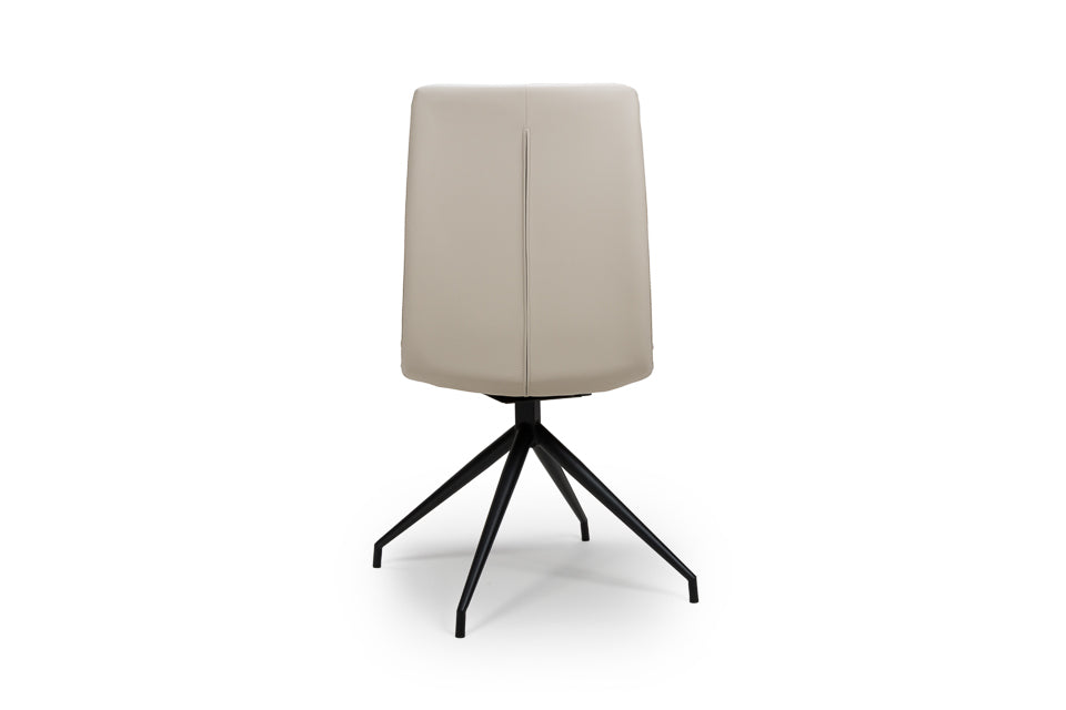 Eske - Taupe Swivel Dining Chair