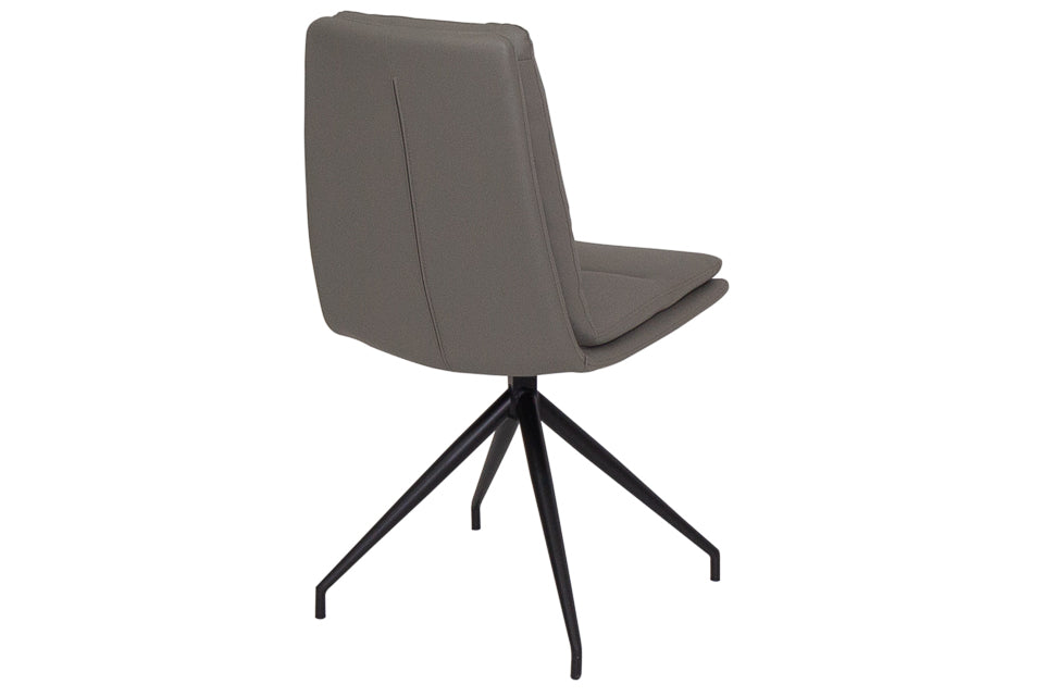 Eske - Grey Swivel Dining Chair