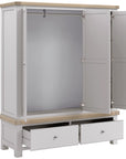 Kilronan - Triple Wardrobe With 2 Drawers
