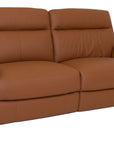 Heath 2.5 seater in tan leather
