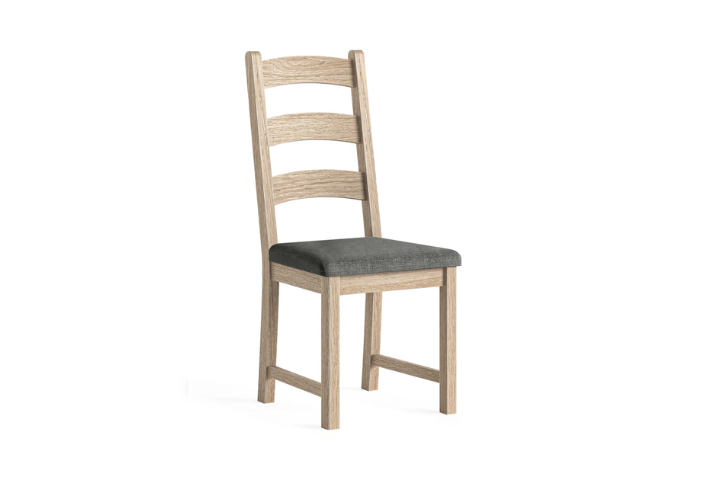Hyatt charcoal fabric dining chair