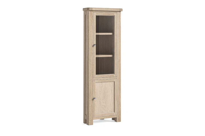 Hyatt 2 door Corner Display Cabinet
