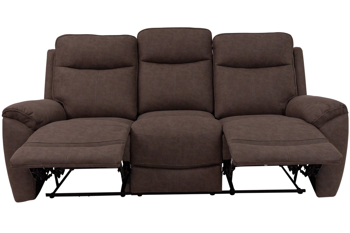 Brookfield - Fabric 3 Seater Recliner