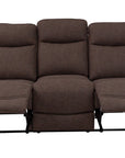 Brookfield - Fabric 3 Seater Recliner