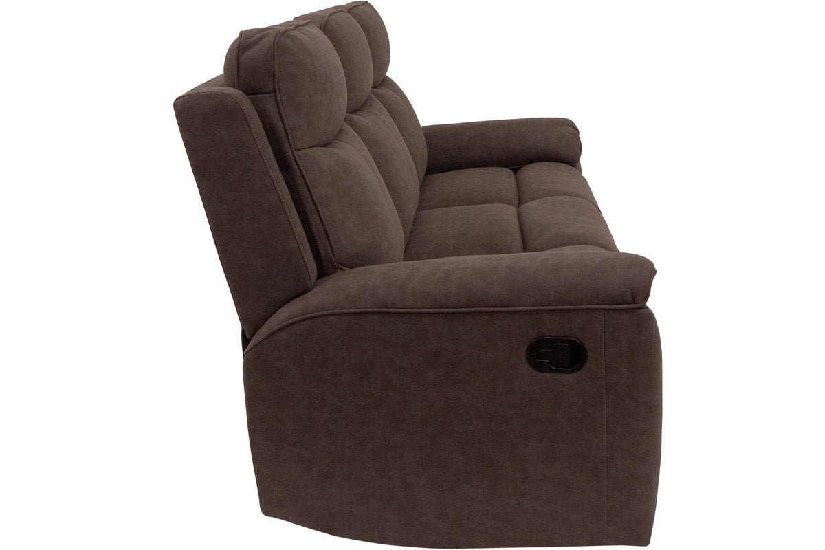 Brookfield - Fabric 3 Seater Recliner