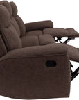 Brookfield - Fabric 3 Seater Recliner