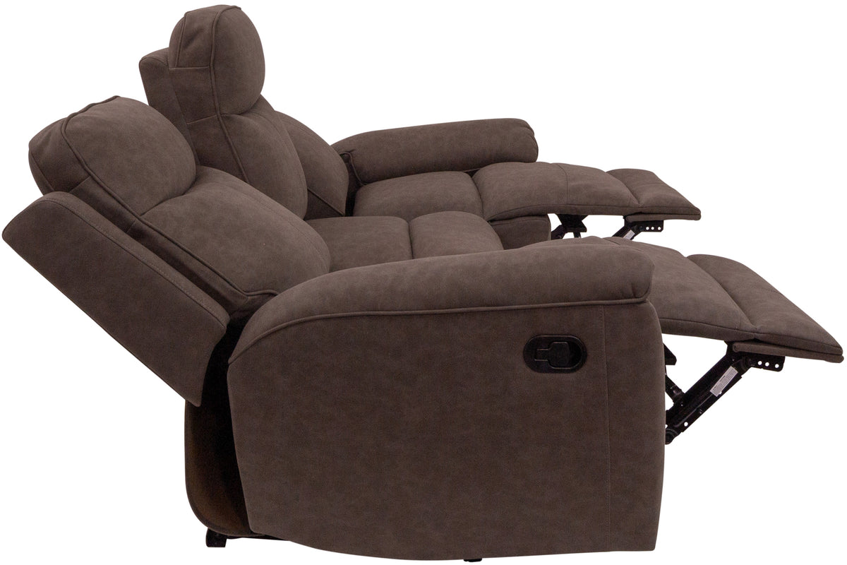 Brookfield - Fabric 3 Seater Recliner