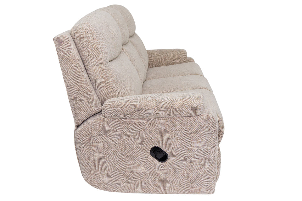Pierre - 3 Seater Manual Recliner
