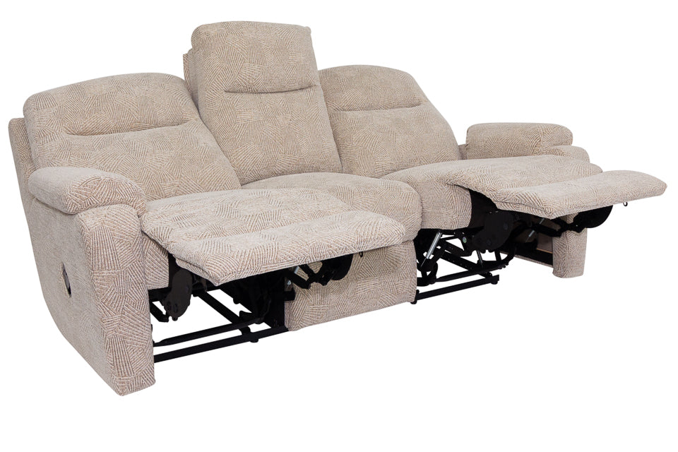 Pierre - 3 Seater Manual Recliner