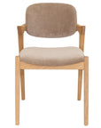 Simpson - Mink fabric Dining Chair