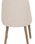 Verona - Cream & Oak Dining Chair