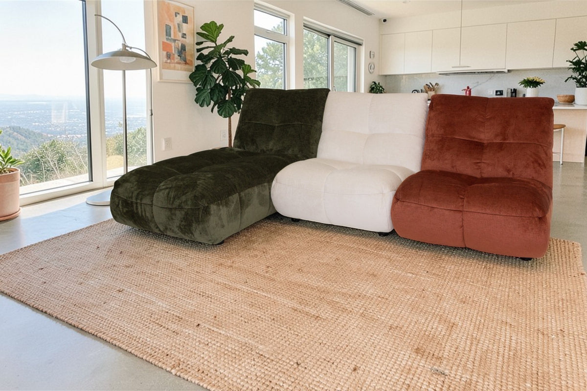 Hernan - Chaise Suite + Ottoman