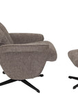Seine - Stone Swivel Recliner