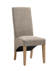 James mink coloured fabric Dining Chair