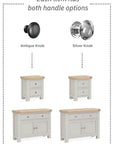 Kilronan - 2 Drawer Bedside Locker