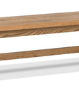 Leah 2.2 metre oak Bench